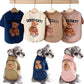 Dogs Winter Cute Clothes - Warm Puppy Pullover Sweatshirt with Bear Pattern