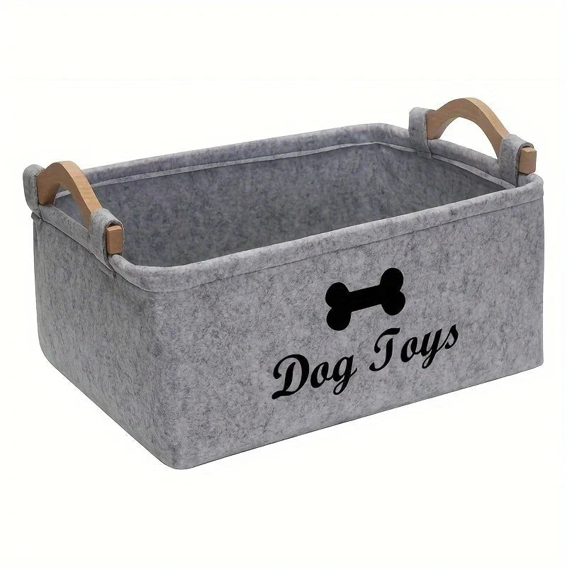 Dog Toy Box – Stylish Storage for Pet Essentials