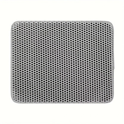 Advanced Honeycomb Cat Litter Mat – Large, Waterproof & Easy to Clean