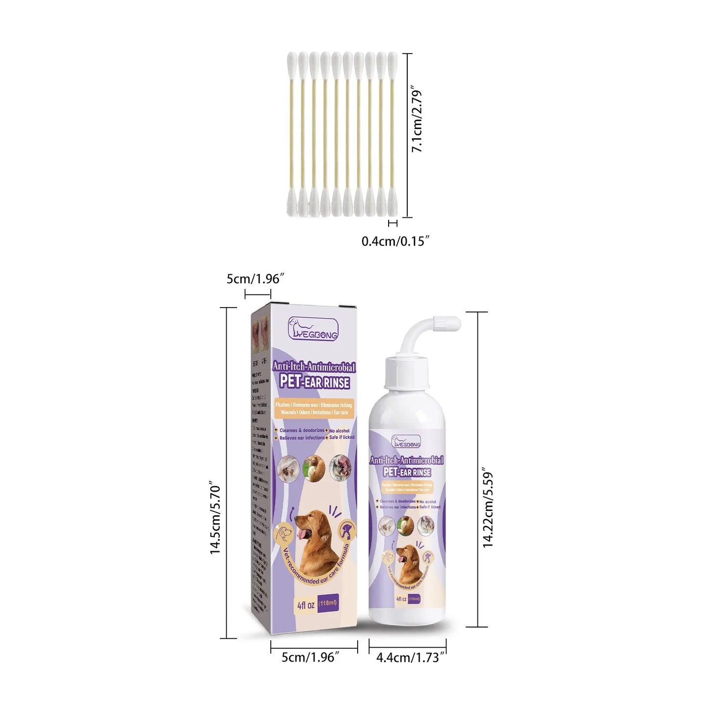 ClearEar Remedy Infection Treatment for Dogs & Cats