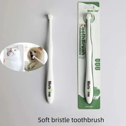 Soft Pet Bristle Toothbrush Remove Bad Breath and Tartar
