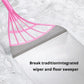 Squeeze Silicone Broom Sweeping Pet Hair and Water