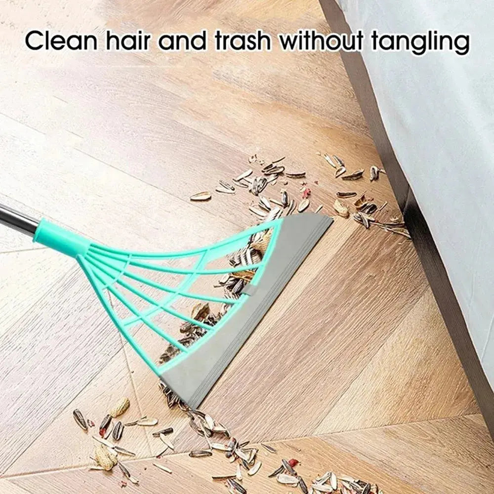 Squeeze Silicone Broom Sweeping Pet Hair and Water
