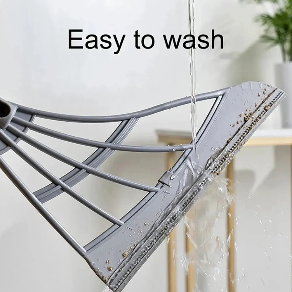Squeeze Silicone Broom Sweeping Pet Hair and Water