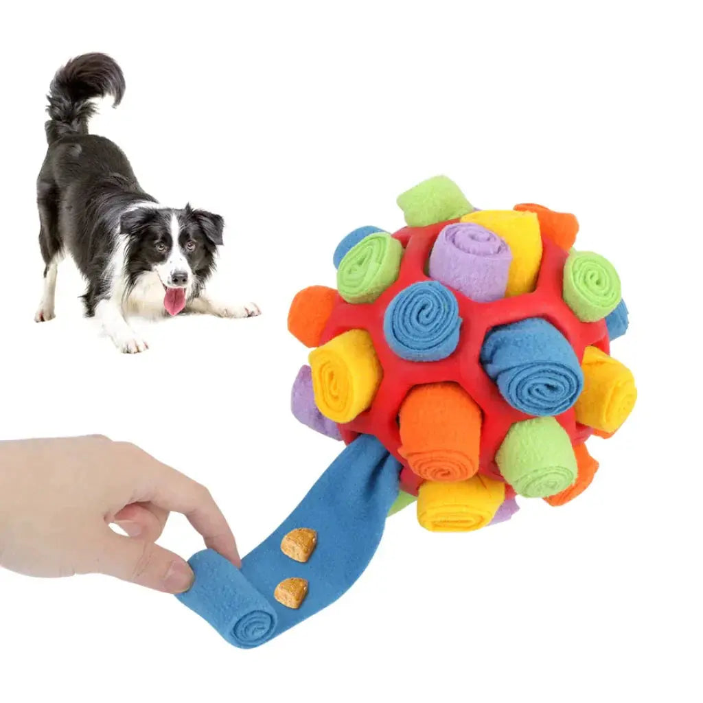 The Snuffle Ball™ – Interactive Treat-Hiding Toy for Pets’ Enrichment