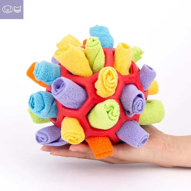 The Snuffle Ball™ – Interactive Treat-Hiding Toy for Pets’ Enrichment