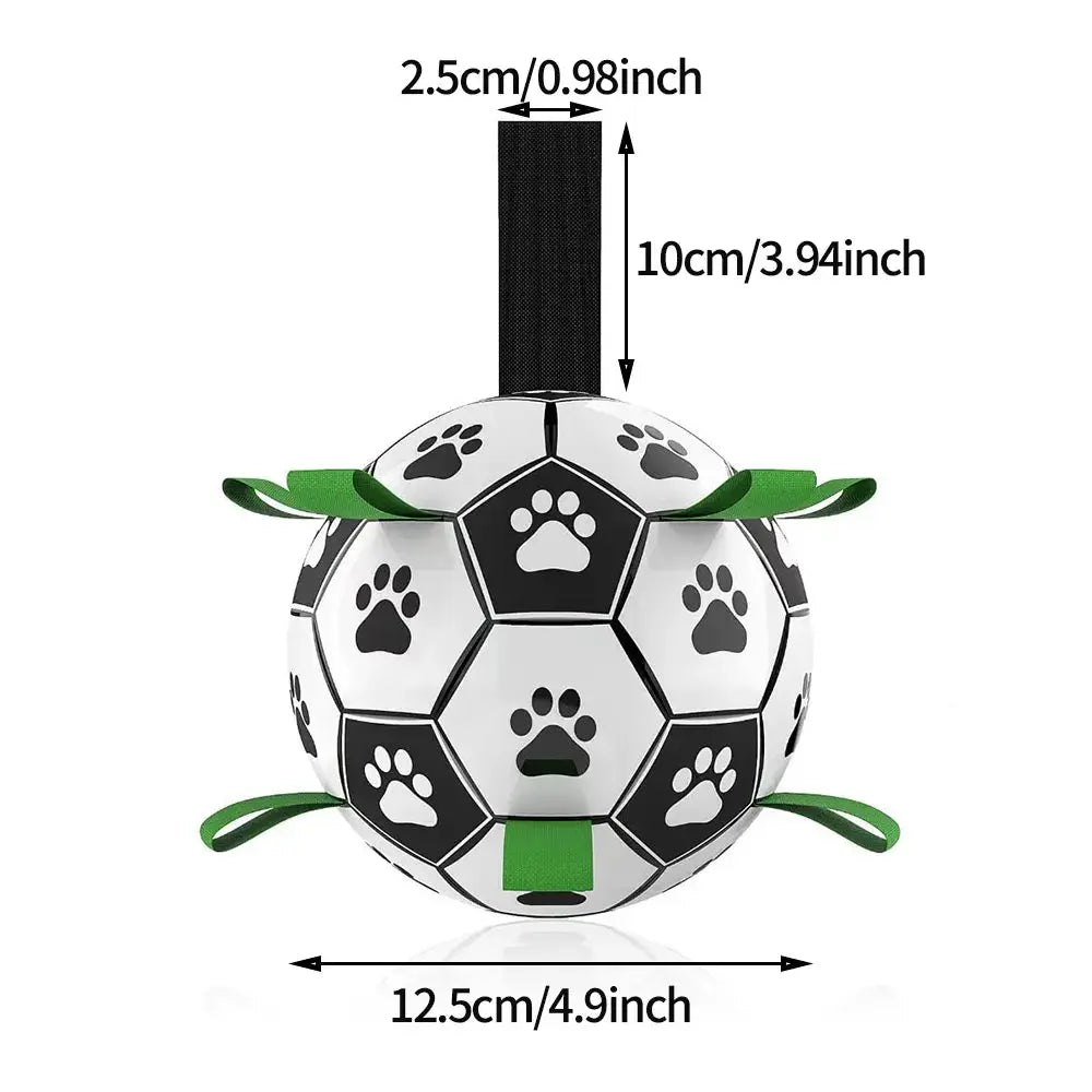 Interactive Dog Soccer Ball: Durable and Fun Toy for Active Dogs