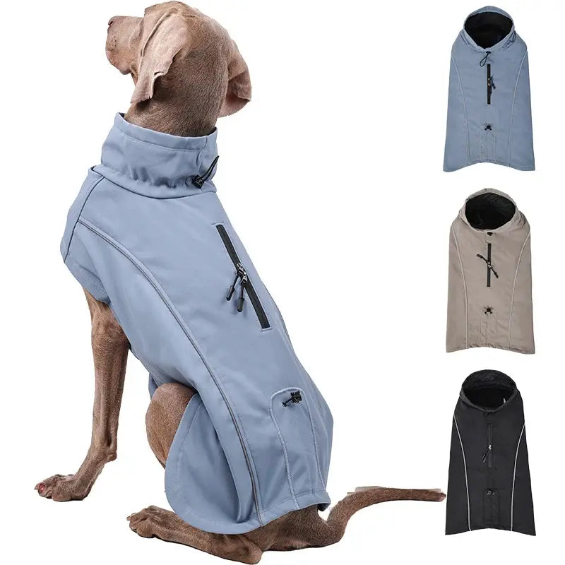 TripleShield Softshell Pet Jacket - Water-Resistant & Warm