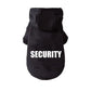 Winter Security Dog Hoodie with Leash Hole for Large & Small Dogs