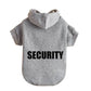 Winter Security Dog Hoodie with Leash Hole for Large & Small Dogs