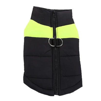 Winter Dog Vest with Zipper – Waterproof & Available in Sizes S-7XL