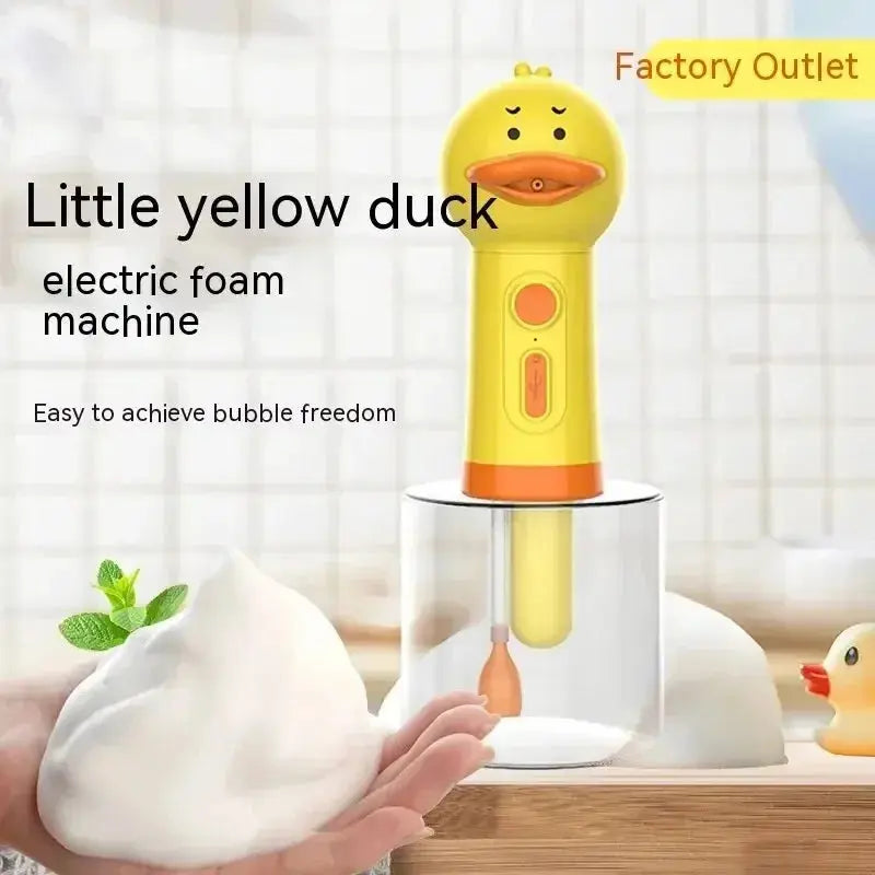 Yellow Duck Electric Foam Machine – USB Automatic Soap Dispenser