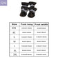4pcs/set Waterproof Pet Dog Shoes